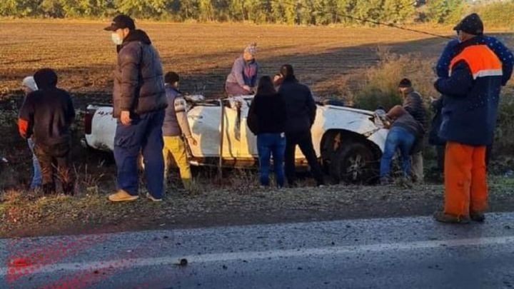 Carlos Chandía sufre grave accidente vehicular en la ruta Coihueco-Chillán