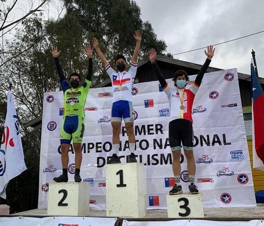  Denilzon Ahumada Riquelme se coronó campeón nacional de ciclismo en ruta