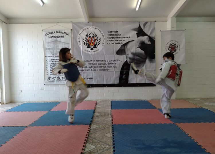 Club Hodori Máster se mantiene en actividad y masificando el taekwondo en Talca