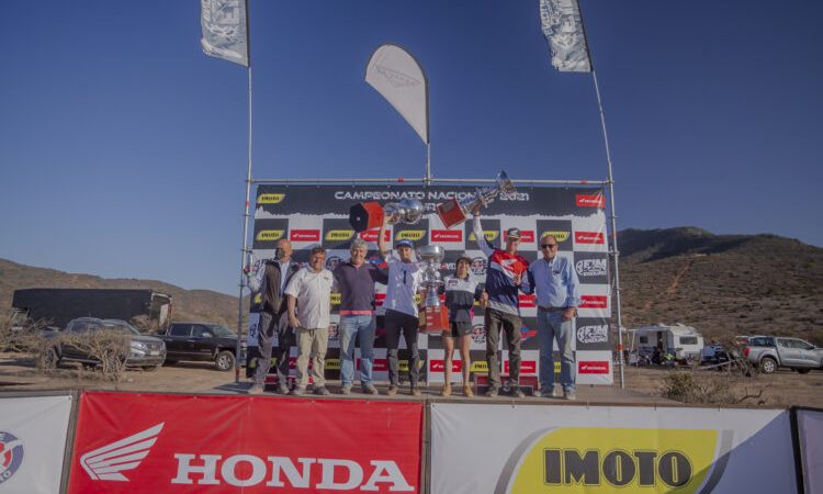 ¡Tania González se proclamó campeona nacional del torneo de Moto Enduro FIM!