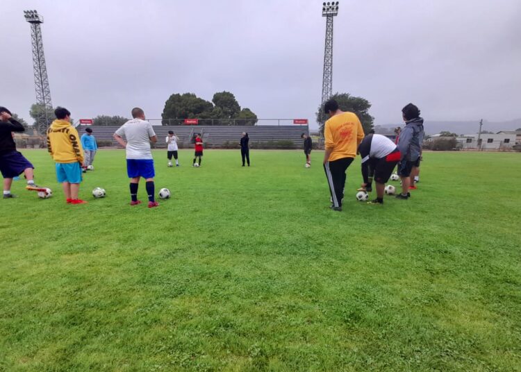 Menores han aprendió algo más de fútbol con las clínicas impartidas por ANFA Maule