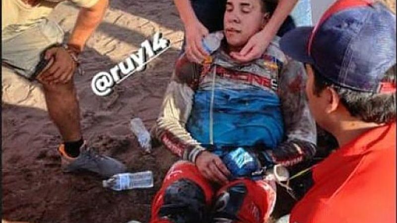 PILOTO CHILENO CHOCÓ CONTRA UN ÁRBOL