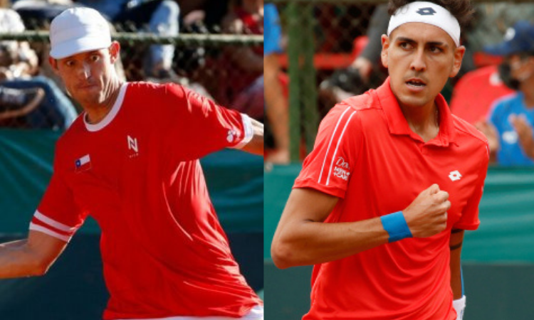 Chile quedó a un triunfo de cerrar la serie ante Eslovenia en la Davis
