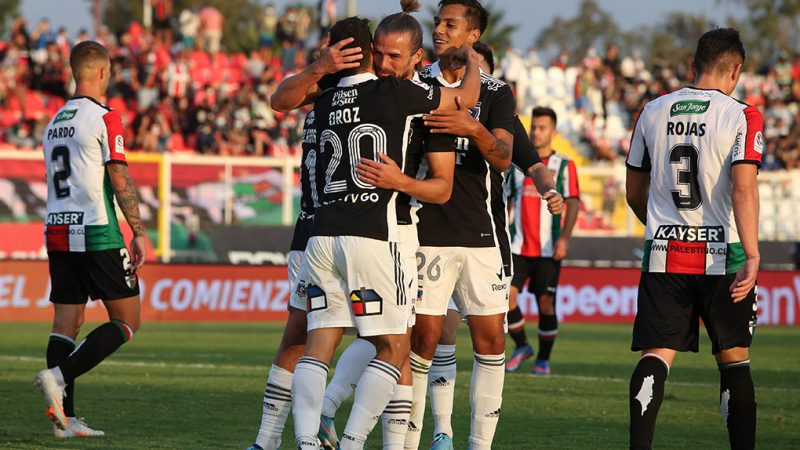 Colo-Colo aplastó a Palestino en La Cisterna