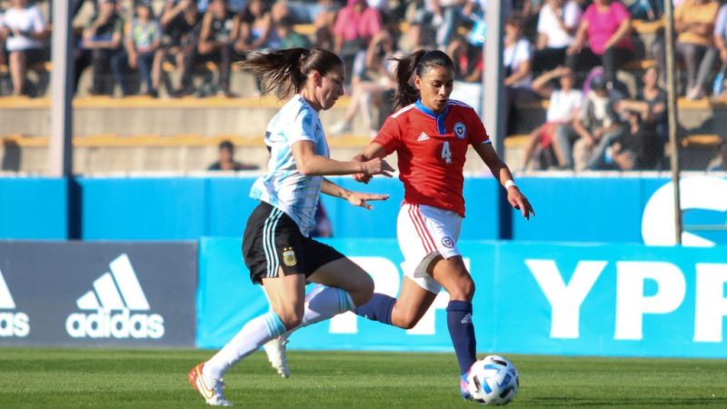 La Roja Femenina cae por cuenta mínima ante la Albiceleste en amistoso