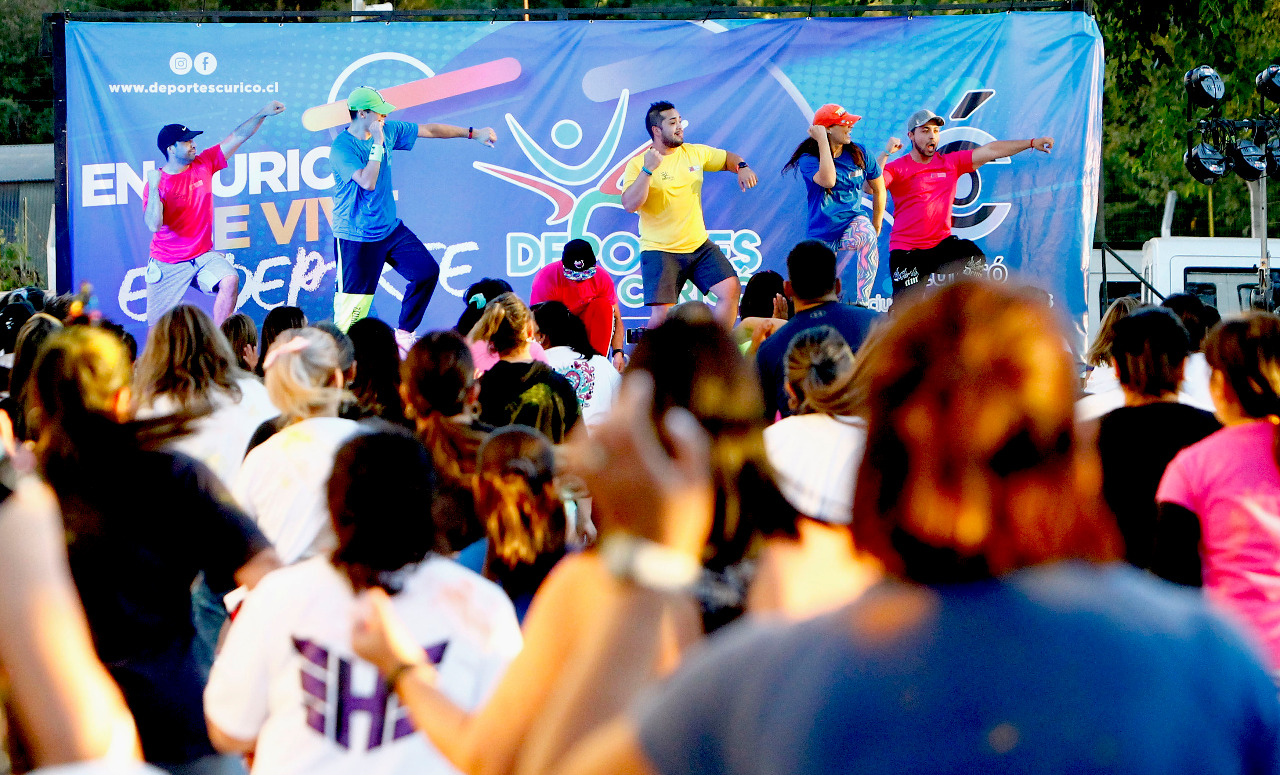 Municipalidad de Curicó  comenzó celebraciones del día de la actividad física y da inicio a talleres deportivos año 2022
