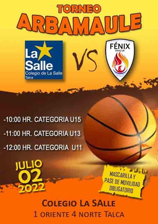 CONTINÚA EL  CAMPEONATO DE BASQUETBOL “ARBAMAULE”
