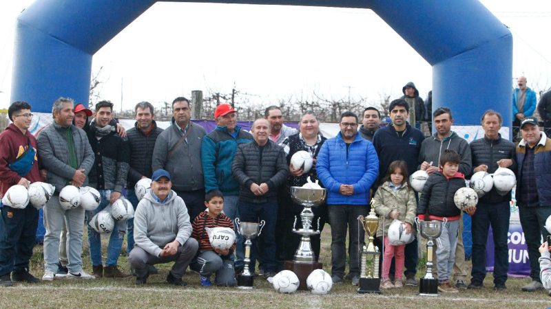 Fué inaugurado Campeonato de fútbol organizado por la Agrupación Cultural y Deportiva de Sarmiento