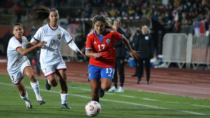 Chile perdió ante Venezuela en amistoso femenino para la Copa América