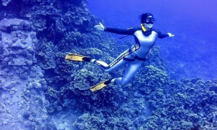 Maulina volverá a competir en la apnea o freedive