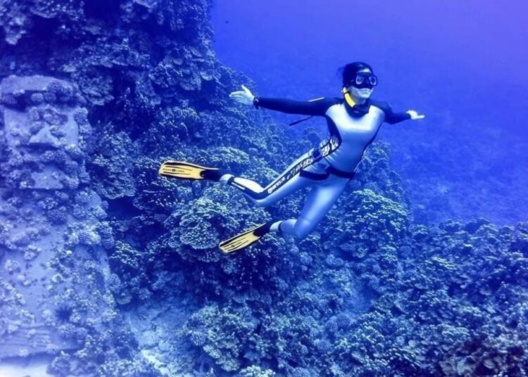Maulina volverá a competir en la apnea o freedive