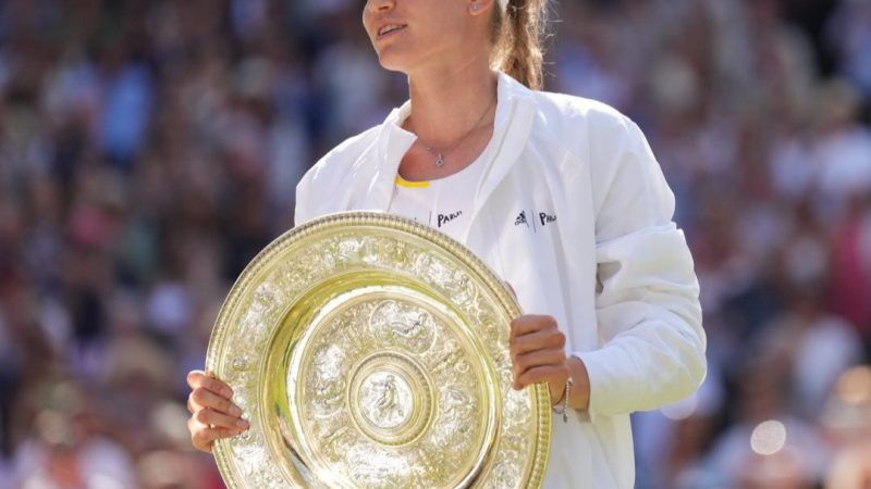 ELENA RYBAKINA ES CAMPEONA EN #WIMBLEDON