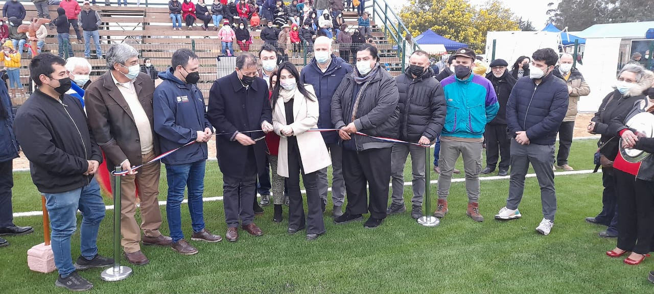 CANCHA SINTÉTICA PARA EL ESTADIO PAHUIL DE CHANCO
