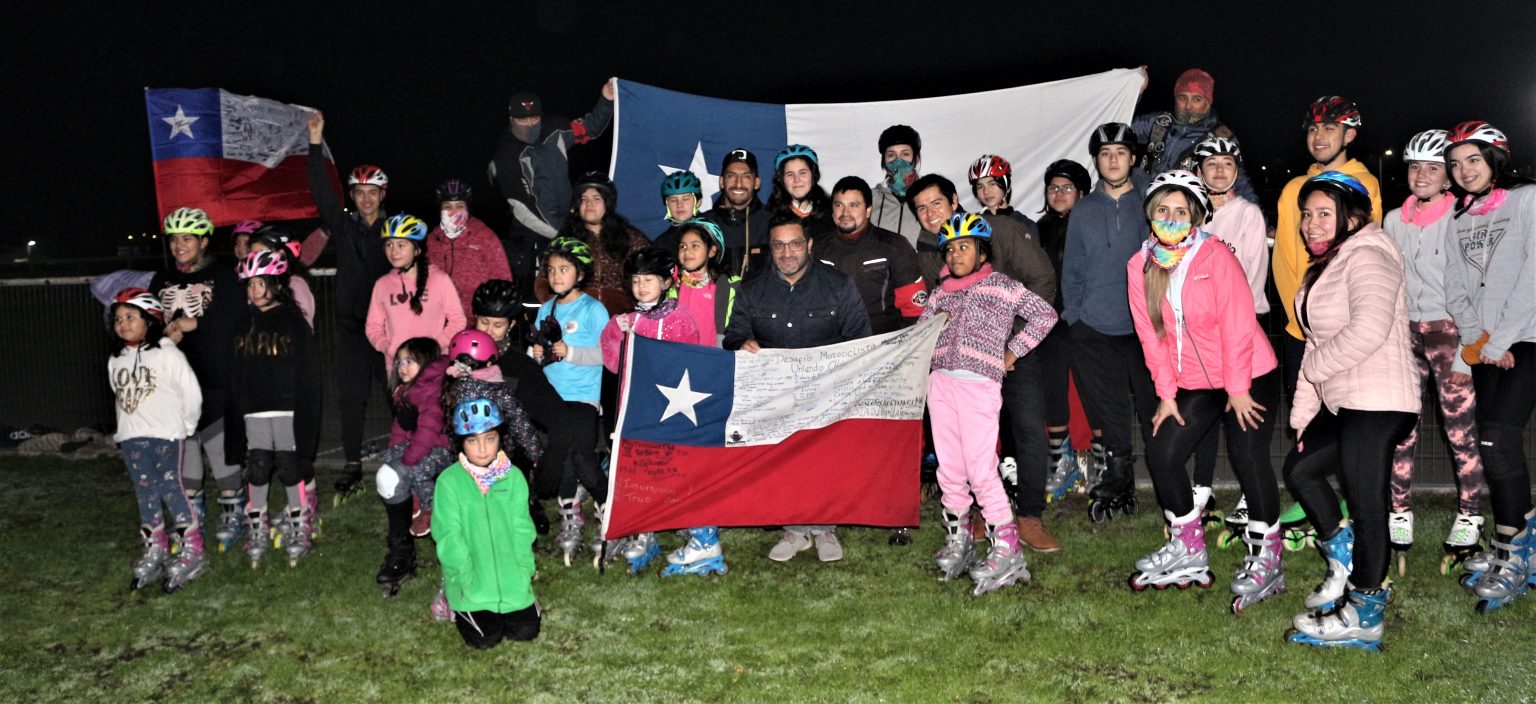 Desafío “Motociclistas Uniendo Chile” se encuentra en Curicó
