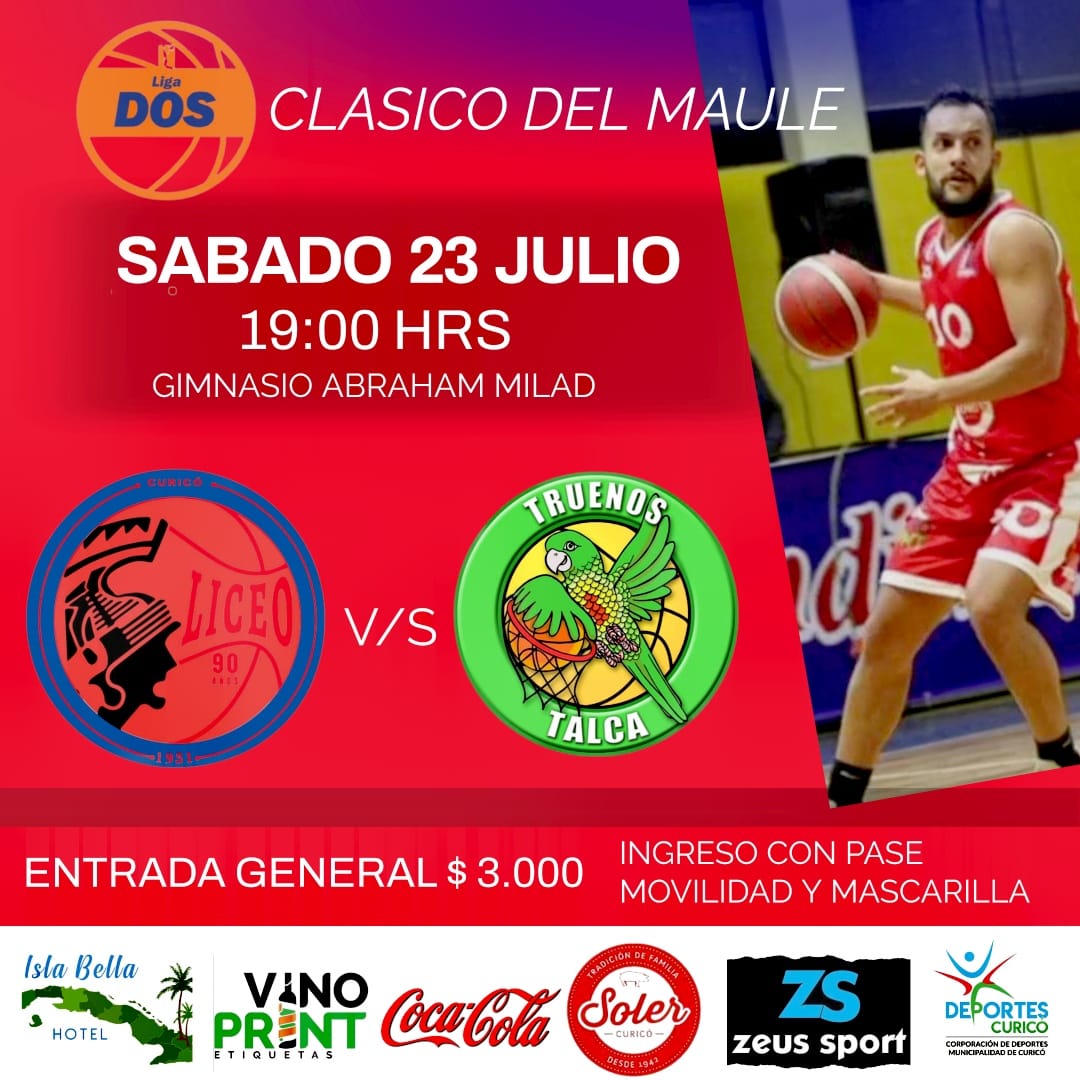 CLASICO DEL MAULE SE VIVE EN EL BASQUETBOL