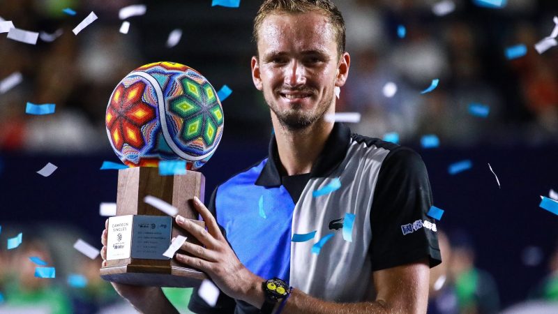DANIIL MEDVEDEV CAMPEÓN DE LOS CABOS OPEN