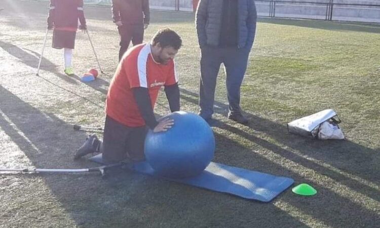 Seleccionado de fútbol amputados realiza rifa para recuperarse de lesión