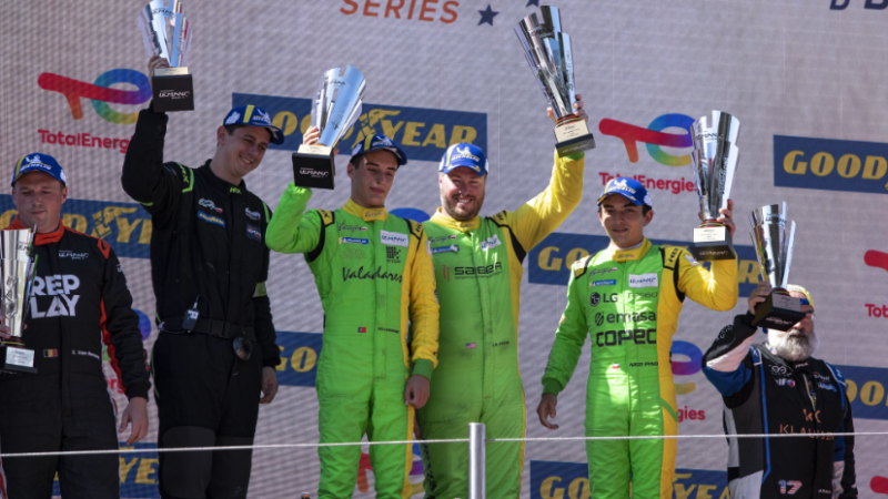 NICOLÁS PINO EL MEJOR EN LAS 4 HORAS DE BARCELONA