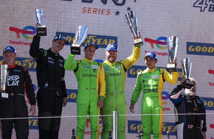 NICOLÁS PINO EL MEJOR EN LAS 4 HORAS DE BARCELONA