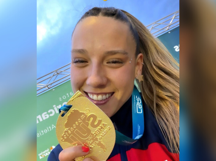 Atleta linarense obtuvo medalla dorada en Sudamericano U-23