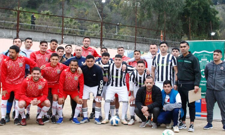 Plantel curicano compartió con reclusos de la ciudad