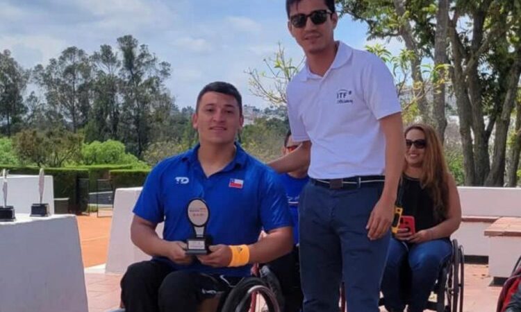 Sanclementino fue subcampeón en torneo de tenis en silla de ruedas en Ecuador