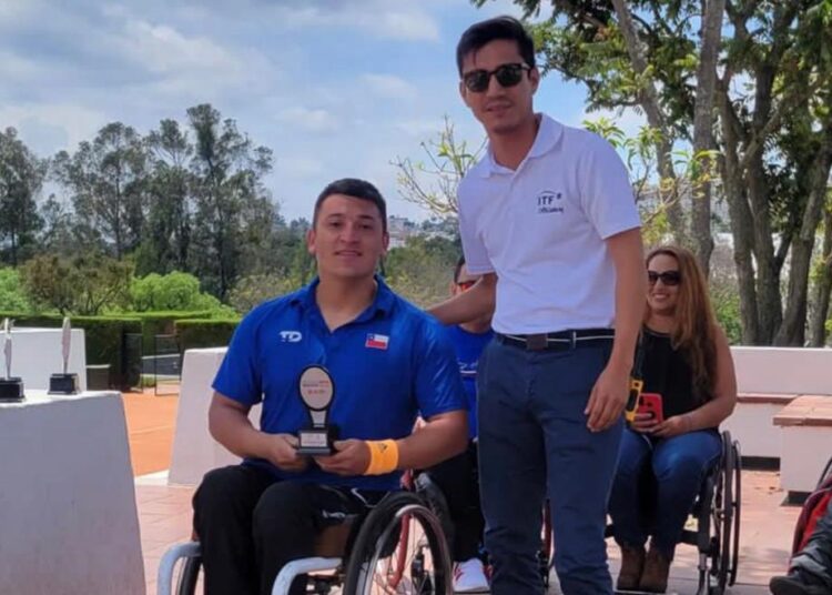 Sanclementino fue subcampeón en torneo de tenis en silla de ruedas en Ecuador