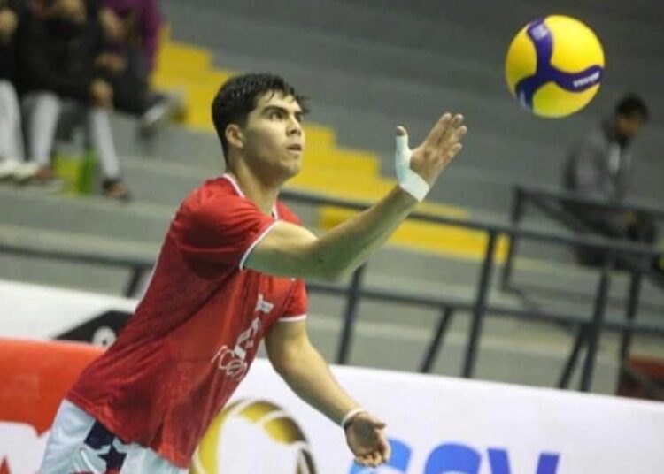 Seleccionado chileno linarense repasó medalla en Sudamericano U-21 de vóleibol