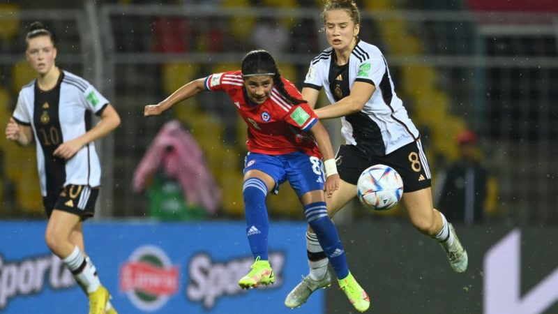 La selección chilena Sub 17 fue goleada por Alemania en el Mundial de India