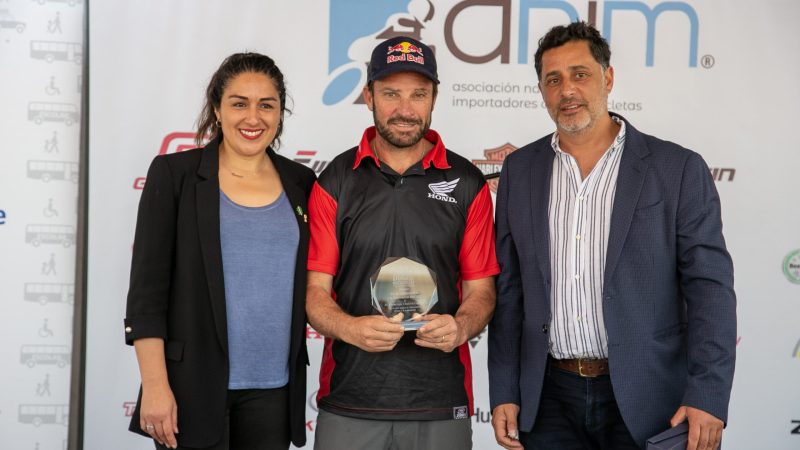 “Chaleco” fue reconocido en el “Día de la motocicleta y la convivencia vial”