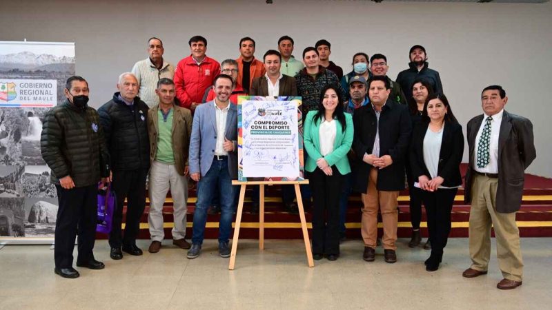 GORE-MAULE APOYA A ORGANIZACIONES DEPORTIVAS DE CAUQUENES
