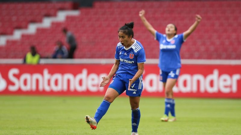 Universidad de Chile no tuvo piedad y goleó a Libertad Limpeño por la Libertadores Femenina
