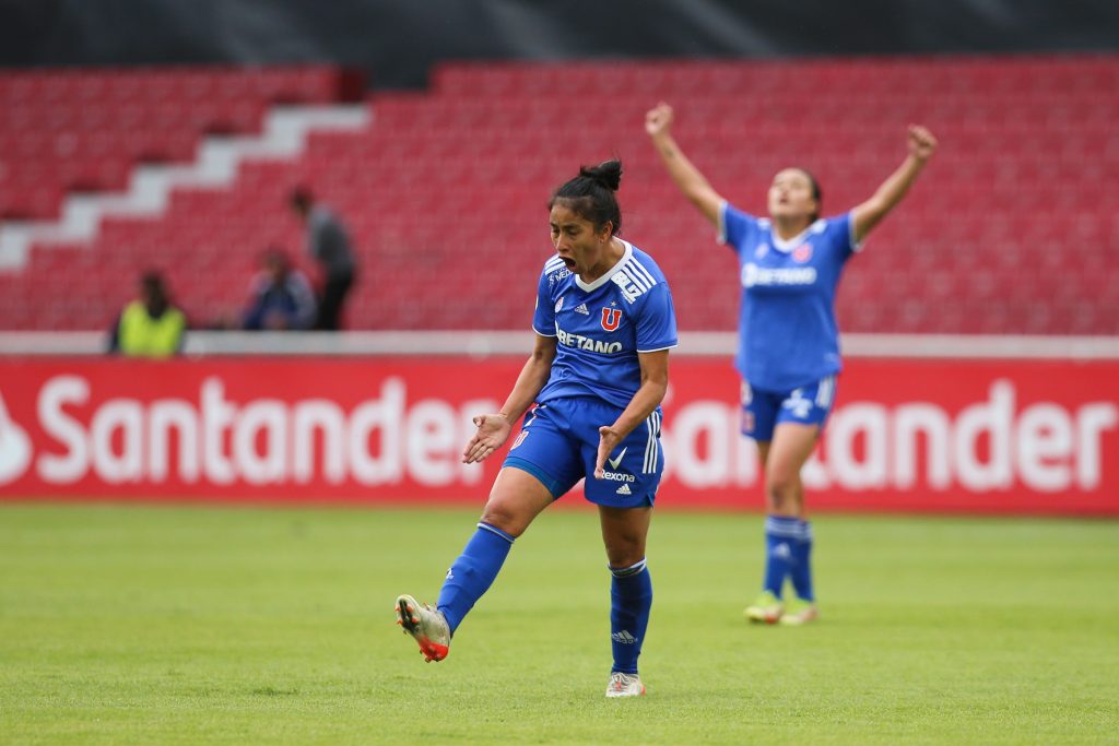 Universidad de Chile no tuvo piedad y goleó a Libertad Limpeño por la Libertadores Femenina