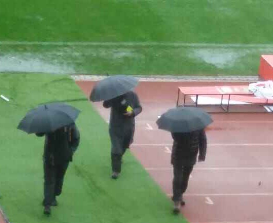 LLUVIAS IMPIDIERON JUGAR