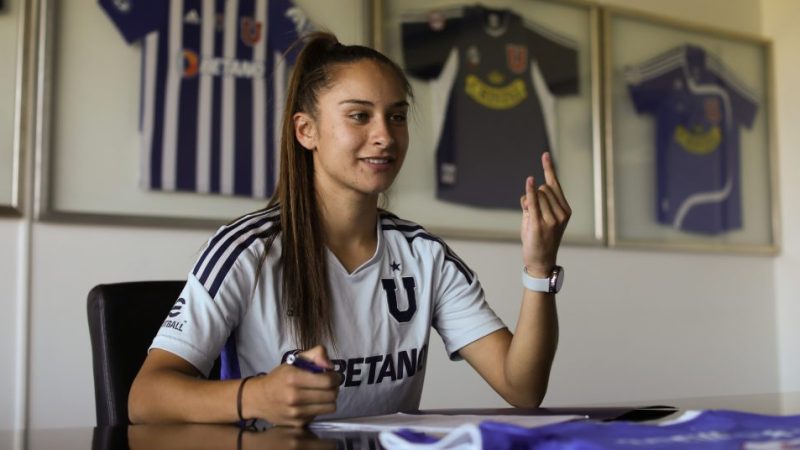 U. de Chile: Franchesca Caniguan es la nueva incorporación azul