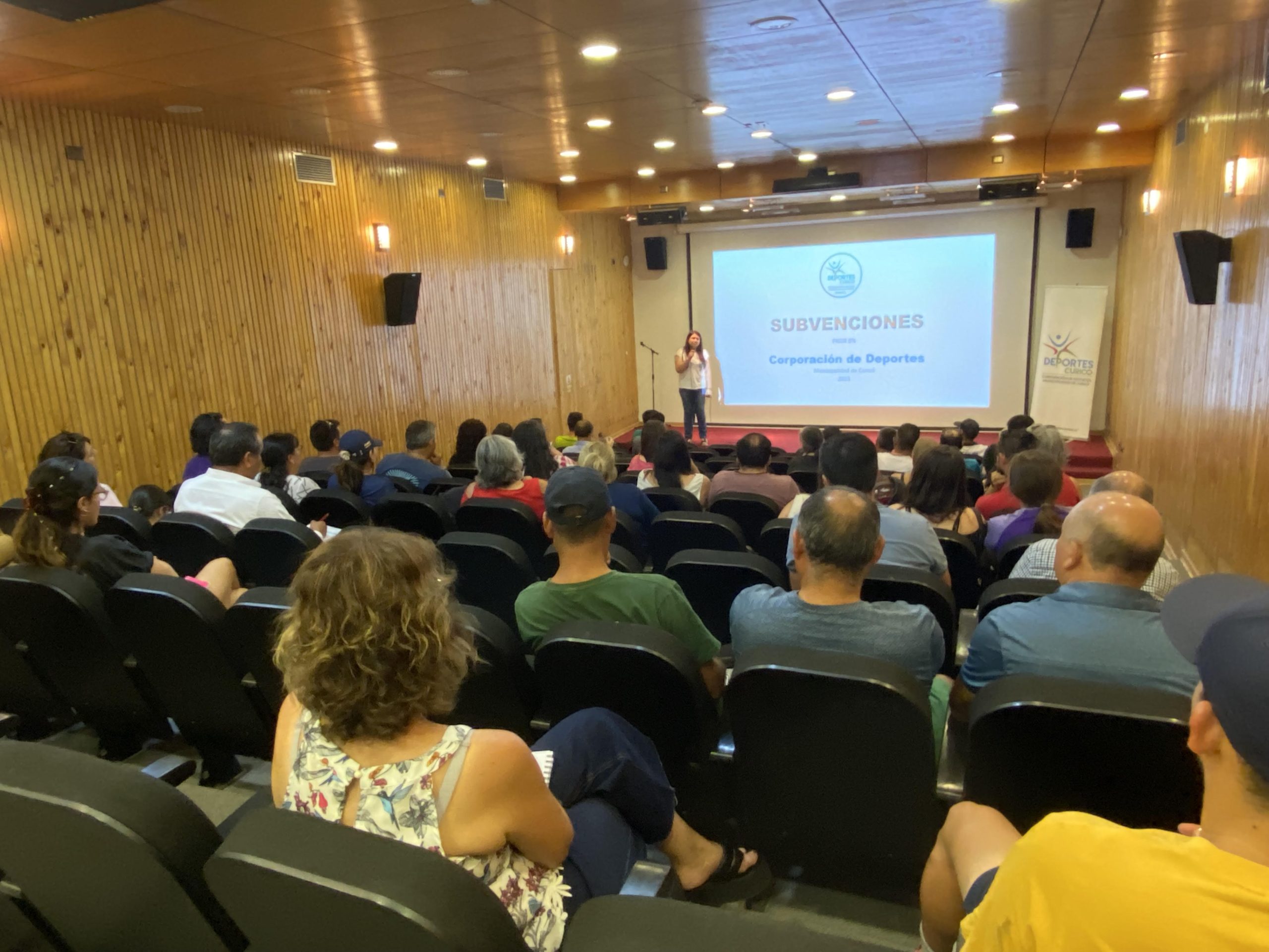 Se realizó capacitación para postulaciones a Subvención del 8% al deporte del Gobierno Regional