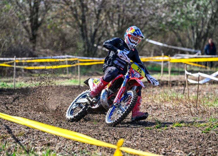 “Benja” Herrera sigue en la puesta a punto de cara al GP Enduro de Italia