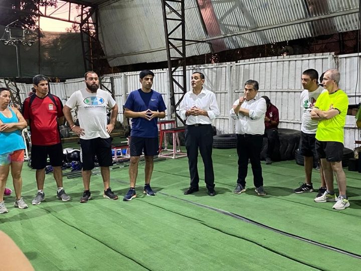Exitoso taller de Entrenamiento Funcional en recinto del Estadio La Granja de Curicó