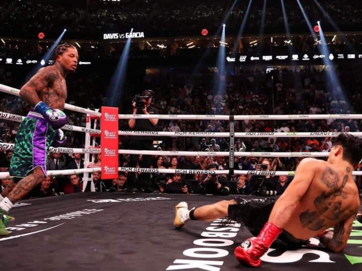 GERVONTA DAVIS APLASTÓ AL OSADO RETADOR