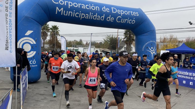 La ciudad de Curicó corrió por la inclusión