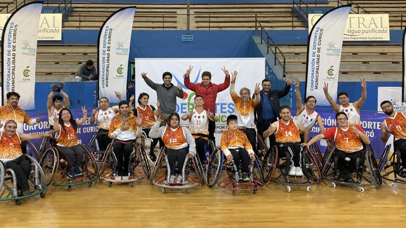 Club “Cenlicur” de Curicó recibió nuevas sillas de ruedas profesionales para sus deportistas
