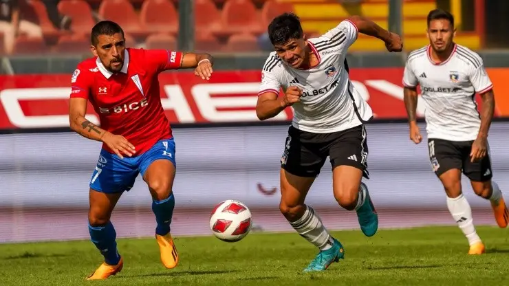 Colo Colo le aguanta el tibio empate a Universidad Católica con un jugador menos