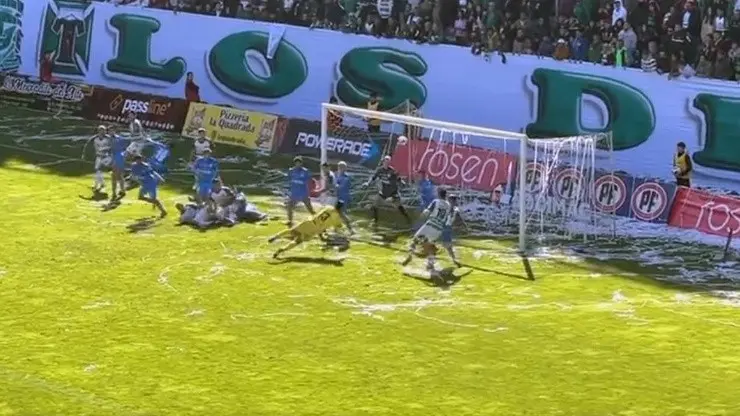 Arquero Yerko Urra y su golazo para Temuco: «Me quedó justo, yo pensaba ir a molestar»