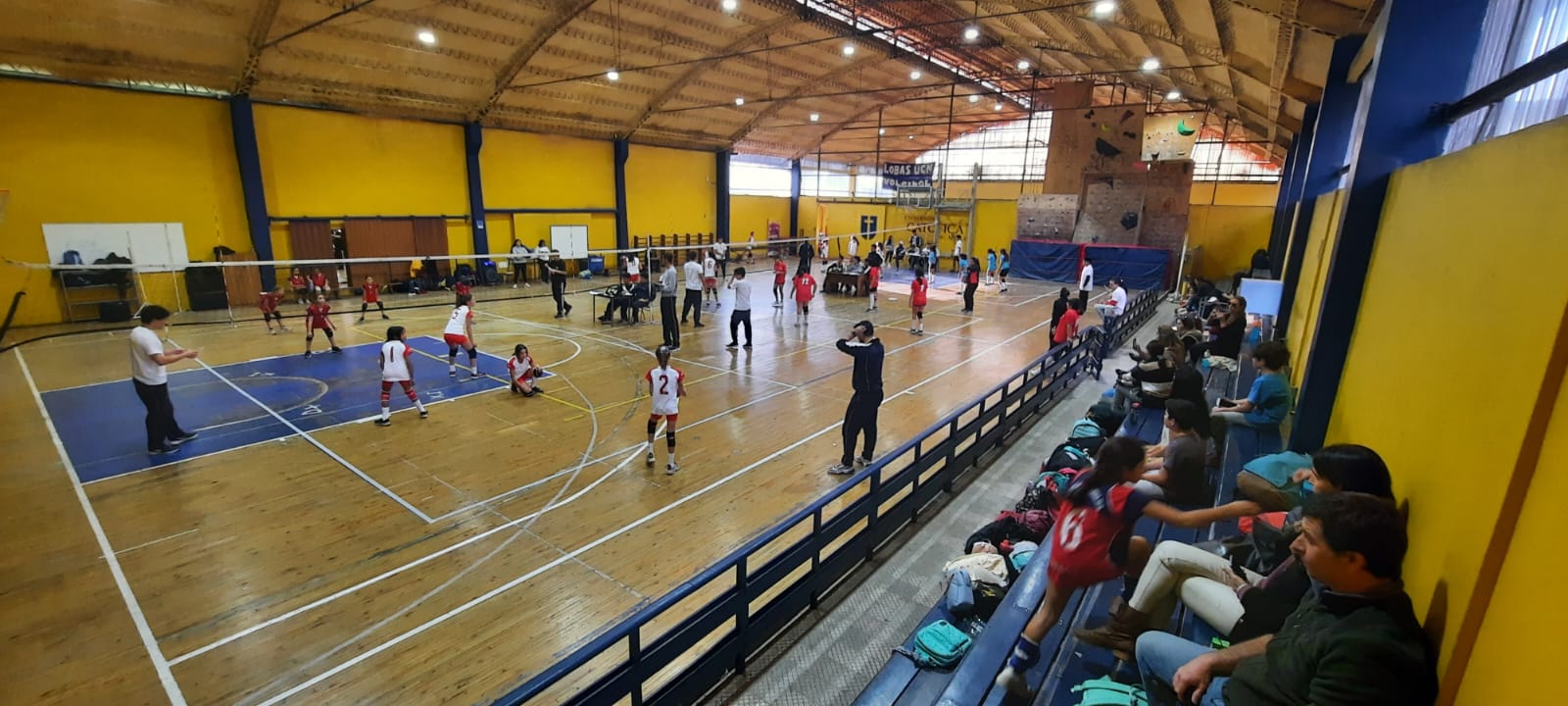 MASIVO DE MINI VÓLEIBOL DESARROLLÓ UCM