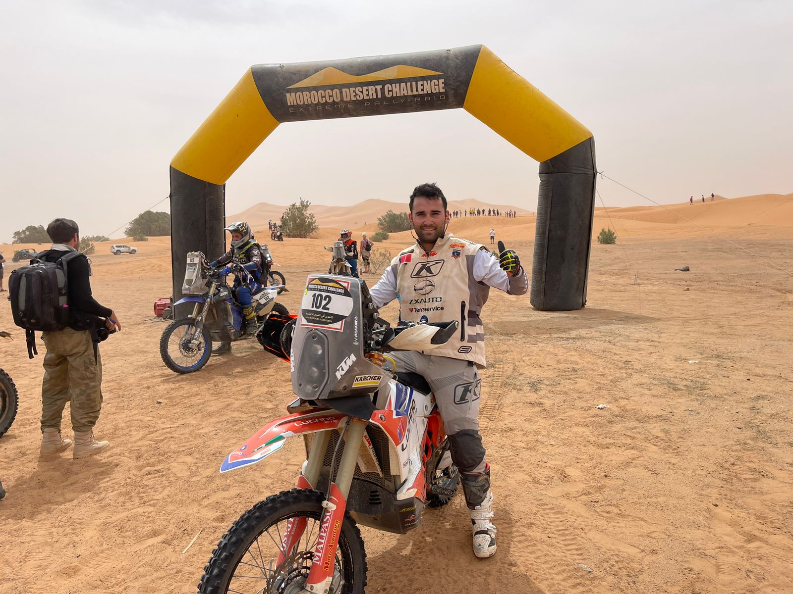 TOMÁS DE GAVARDO ES 8° EN EL RALLY DE MARRUECOS