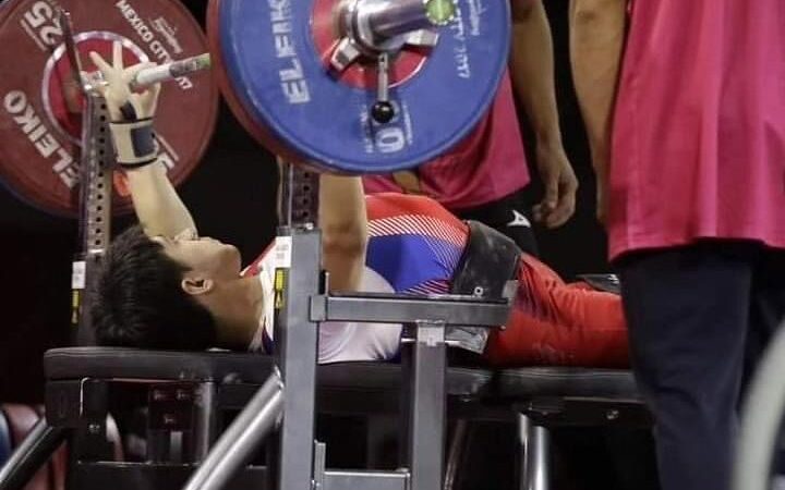 Maulino se subió al podio en la World Cup de parapowerlifting
