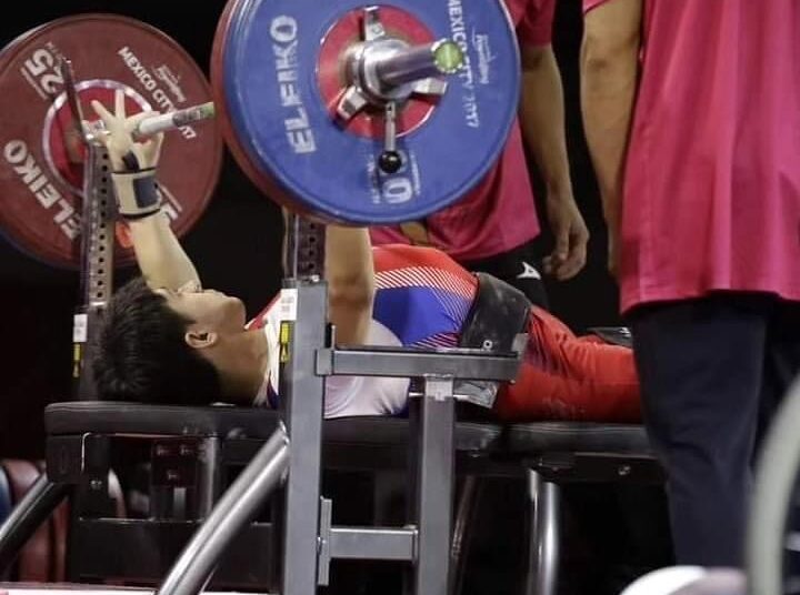Maulino se subió al podio en la World Cup de parapowerlifting