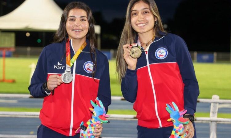 Cauqueninas se subieron a lo más alto del podio en Parapanamericanos de la Juventud