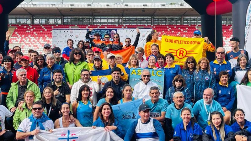 Con éxito se desarrolló Torneo Zonal Sur de atletismo máster 2023 en el estadio La Granja de Curicó
