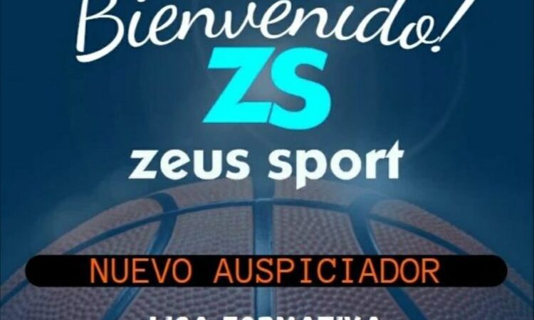 Liga Formativa de Básquetbol tendrá como auspiciador oficial a Zeus Sport